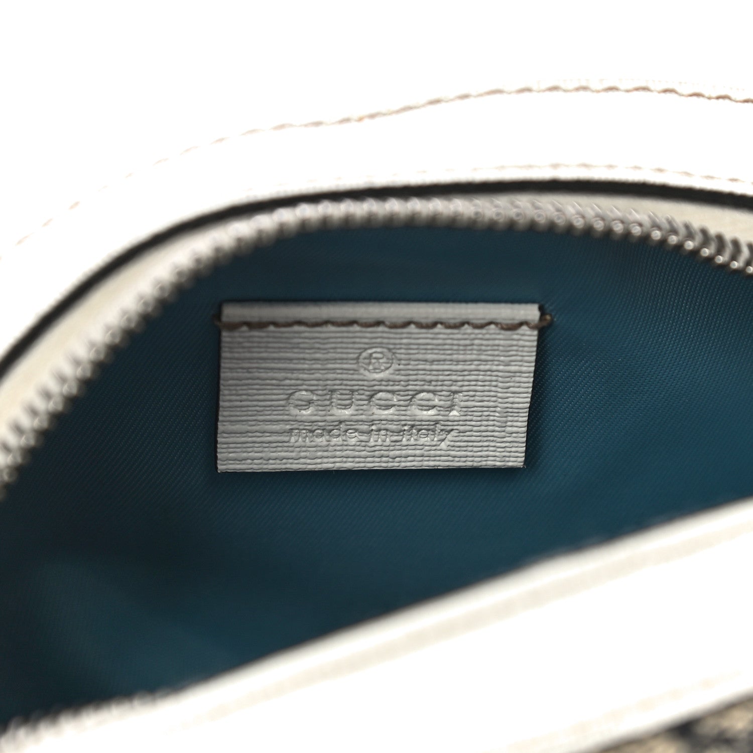 Gucci GG Supreme Monogram Childrens Octopus Messenger Bag White 7 of 14