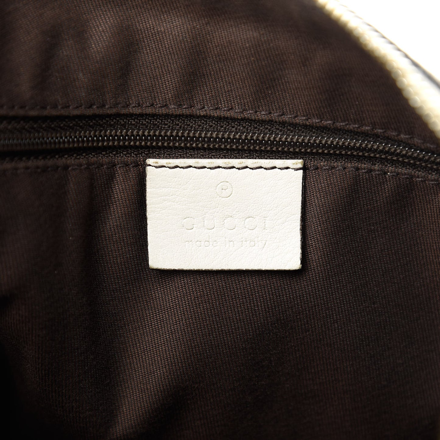 Monogram Large D Gold Hobo Off White