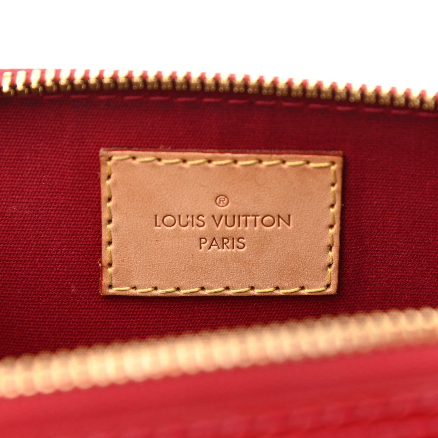 Louis Vuitton Vernis Alma BB Pomme D'Amour 5 of 10