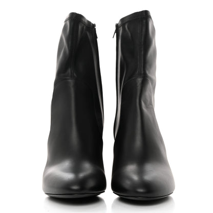 Louis Vuitton Calfskin Uniformes Silhouette Ankle Boots 39 Black 2 of 8