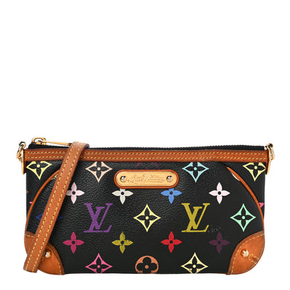 Louis Vuitton Monogram Multicolor Pochette Milla MM Black 1 of 17