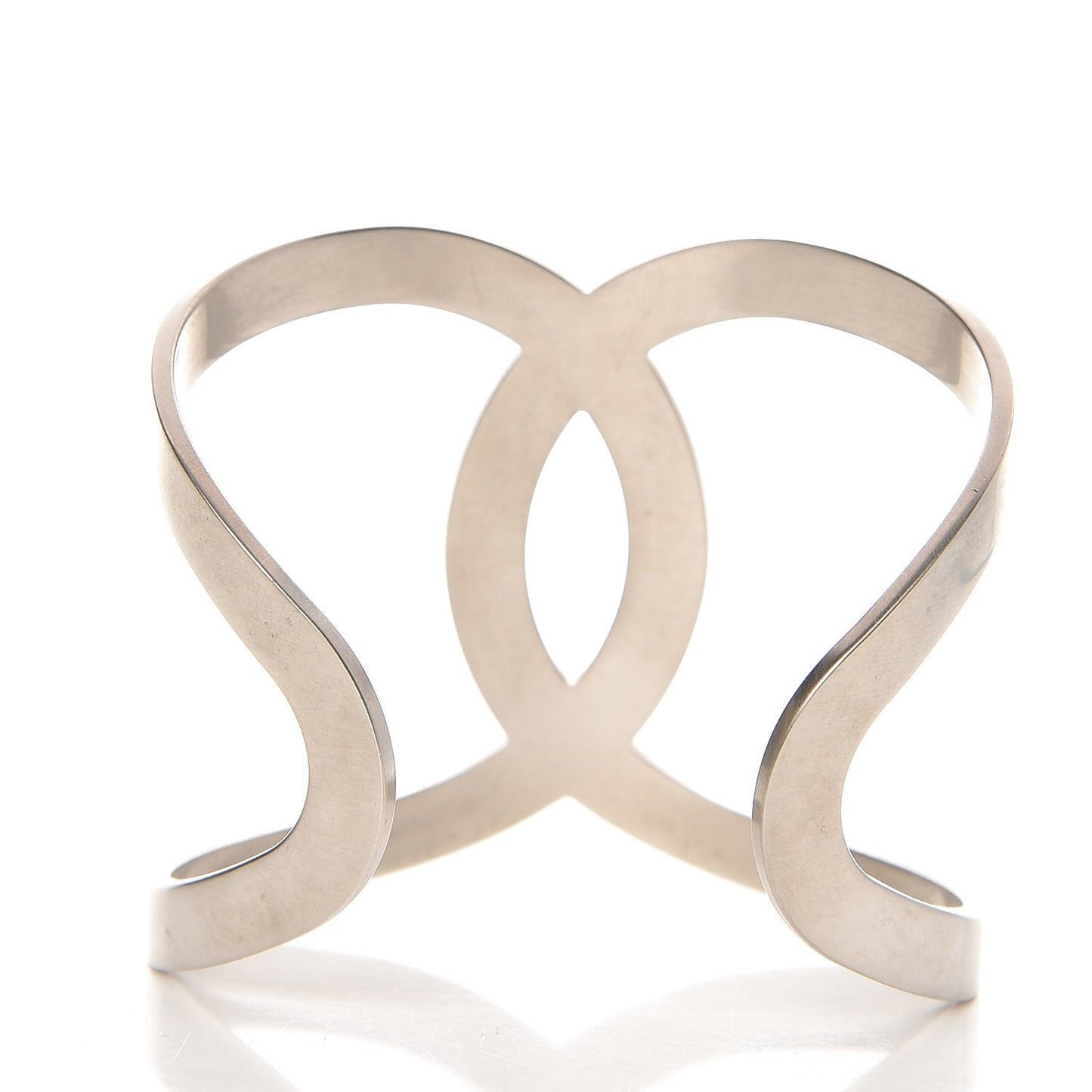 Metal CC Cuff Silver