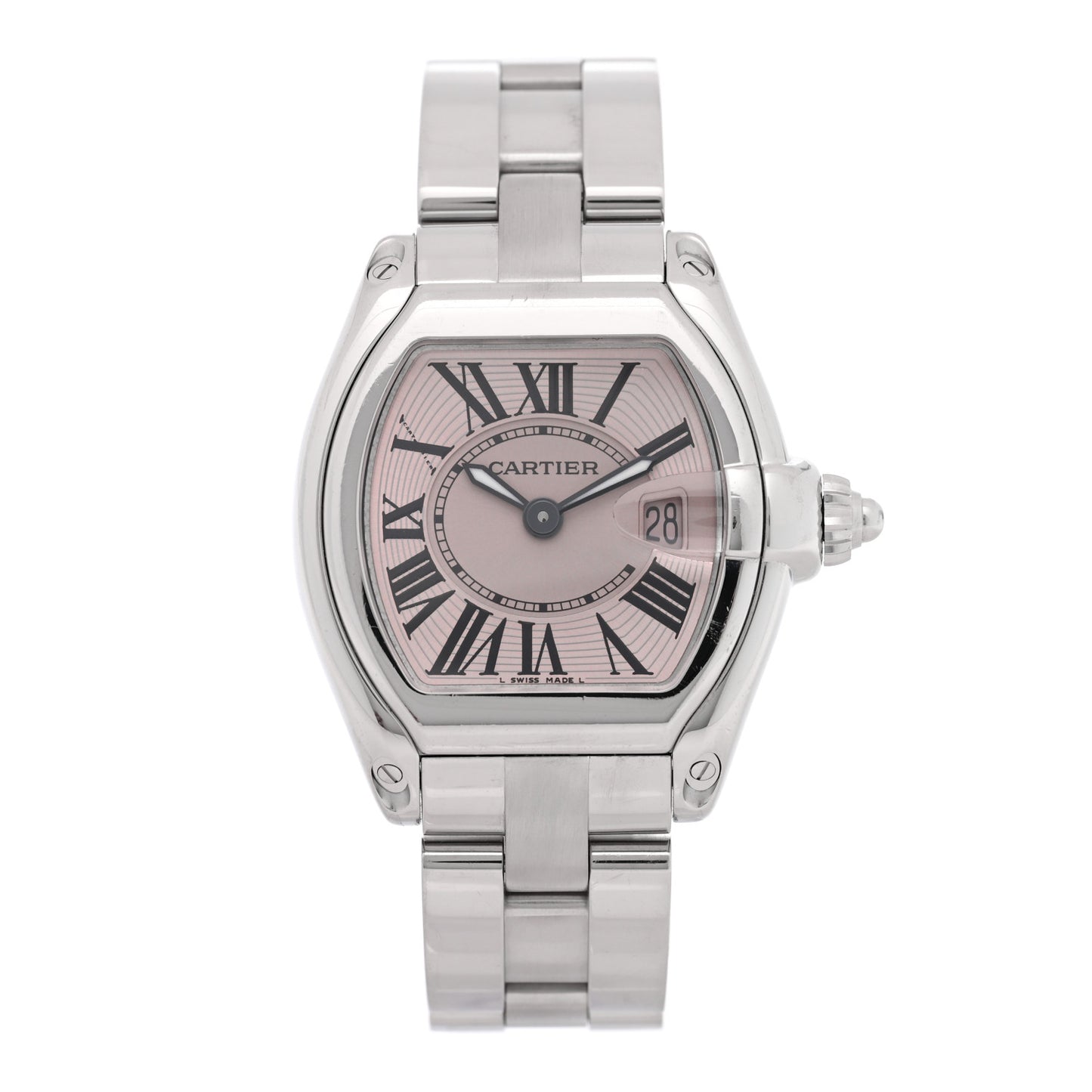 Stainless Steel 31mm Roadster Quartz Watch Pink Pink