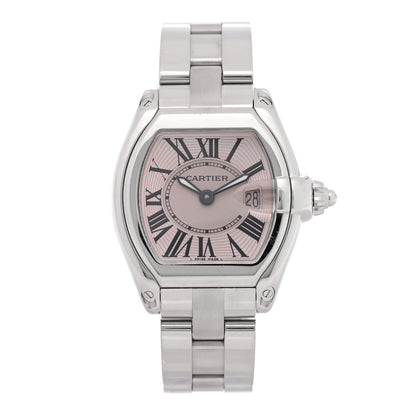 Cartier Stainless Steel 31mm Roadster Quartz Watch Pink Pink 1 of 5