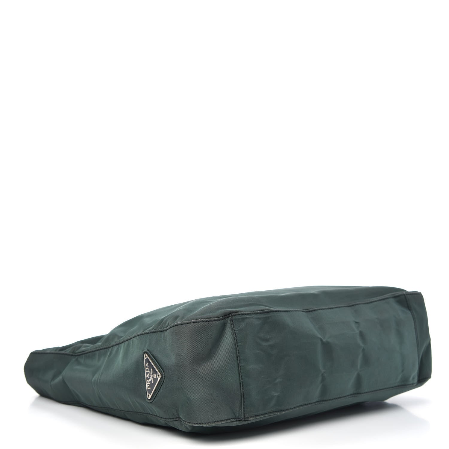 Prada Tessuto Nylon Tote Green 4 of 11