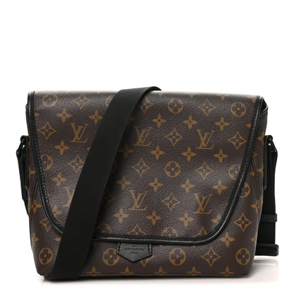 Louis Vuitton Monogram Macassar Magnetic Messenger 1 of 9