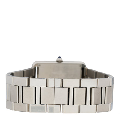 Cartier Stainless Steel 27mm Tank Solo Quartz Watch 3 of 4