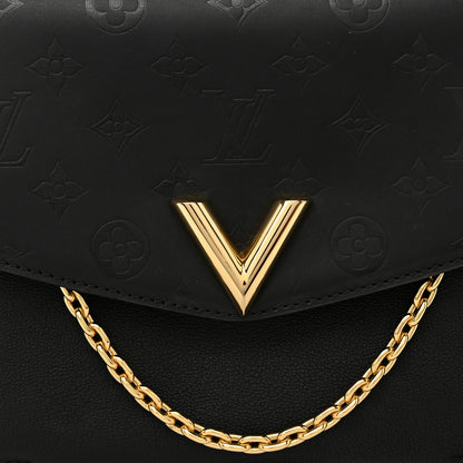 Louis Vuitton Calfskin Monogram Very Messenger Black 7 of 10