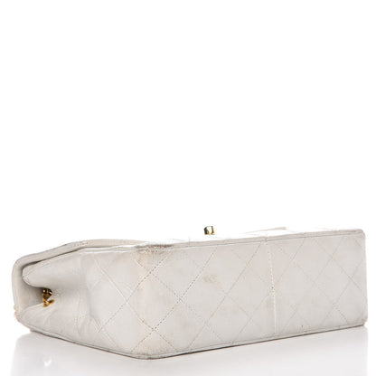 Chanel Lambskin Quilted Small Single Flap White 4 of 17
