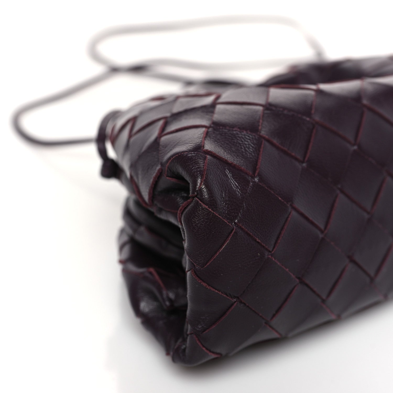 Bottega Veneta Nappa Intrecciato The Mini Pouch Grape 8 of 9