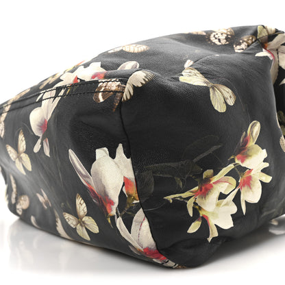 Givenchy Lambskin Magnolia Print Medium Pandora Black 10 of 10