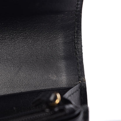 Gucci GG Supreme Monogram Bees Continental Wallet Beige Oro Black 11 of 12