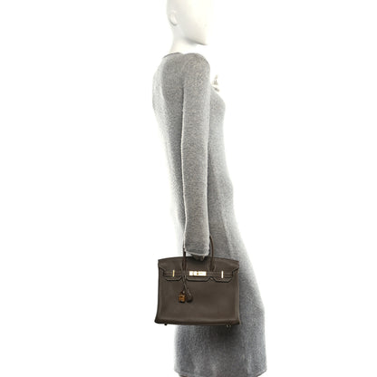 Hermes Togo Birkin 30 Etoupe 2 of 11