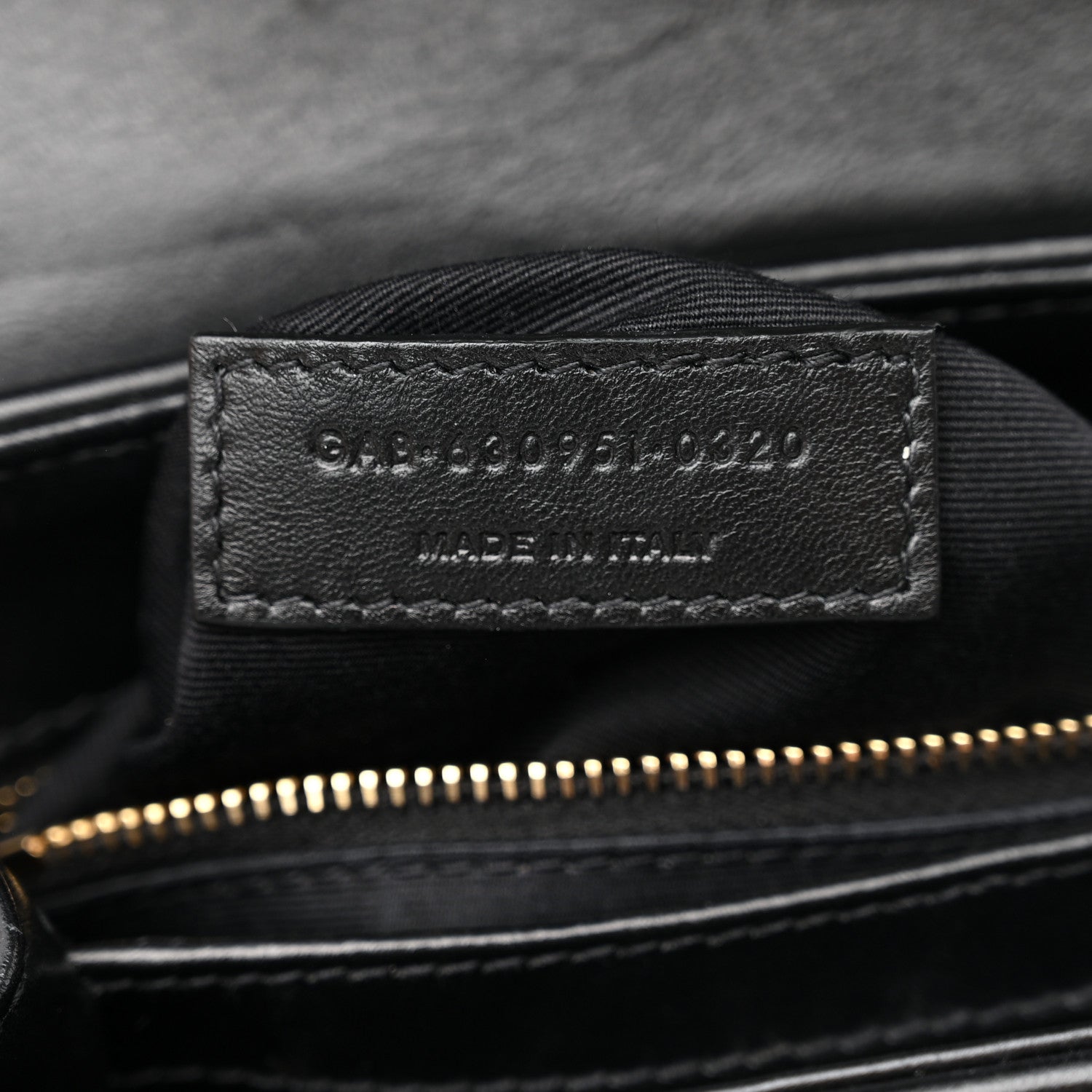 Saint Laurent Calfskin Y Quilted Monogram Toy Loulou Crossbody Bag Black 8 of 15