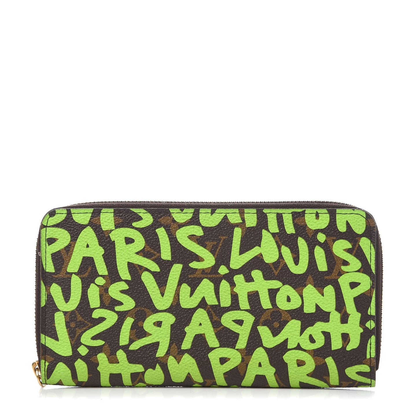 Monogram Graffiti Zippy Wallet Green