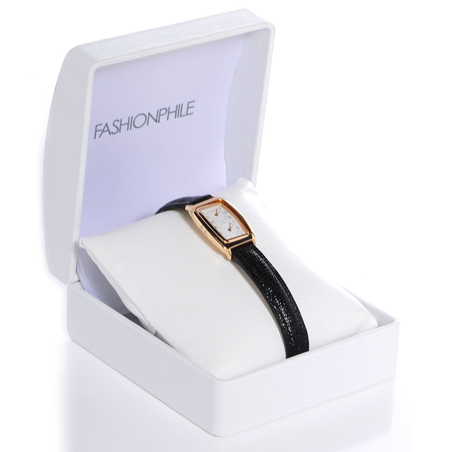Tiffany 18K Yellow Gold Lizard 22mm Quartz Watch 8 of 9