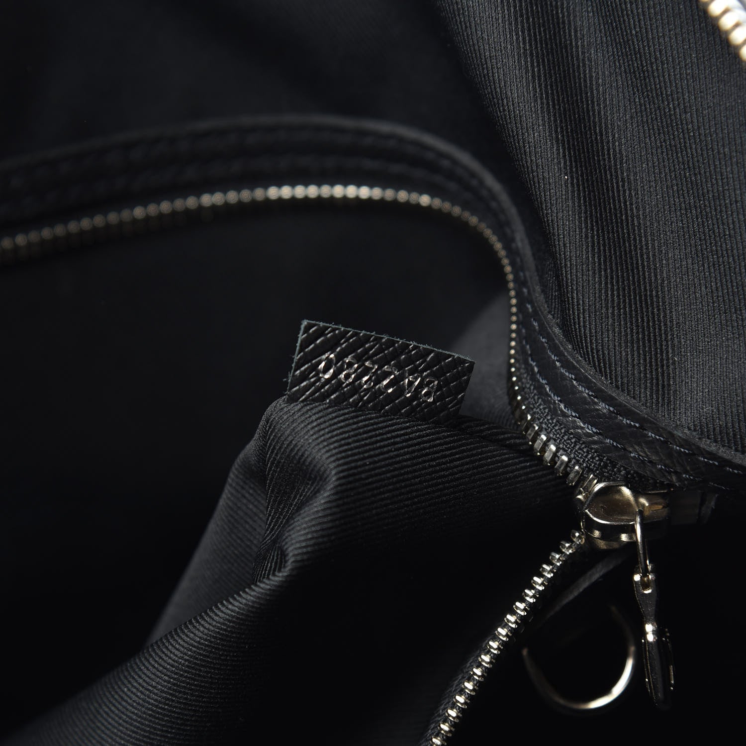 Louis Vuitton Taiga Monogram Eclipse Keepall Bandouliere 50 Black 6 of 9