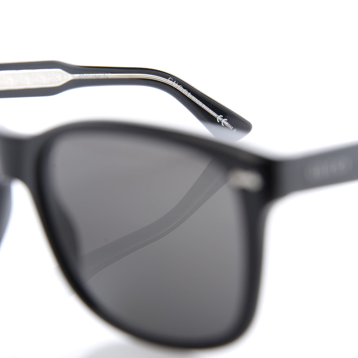 Acetate Square Frame Sunglasses GG4467/S Black