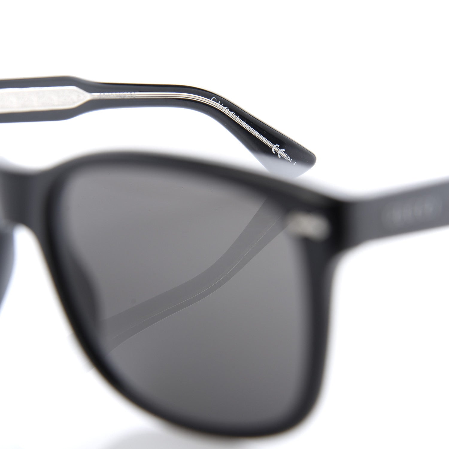 Gucci Acetate Square Frame Sunglasses GG4467/S Black 7 of 9