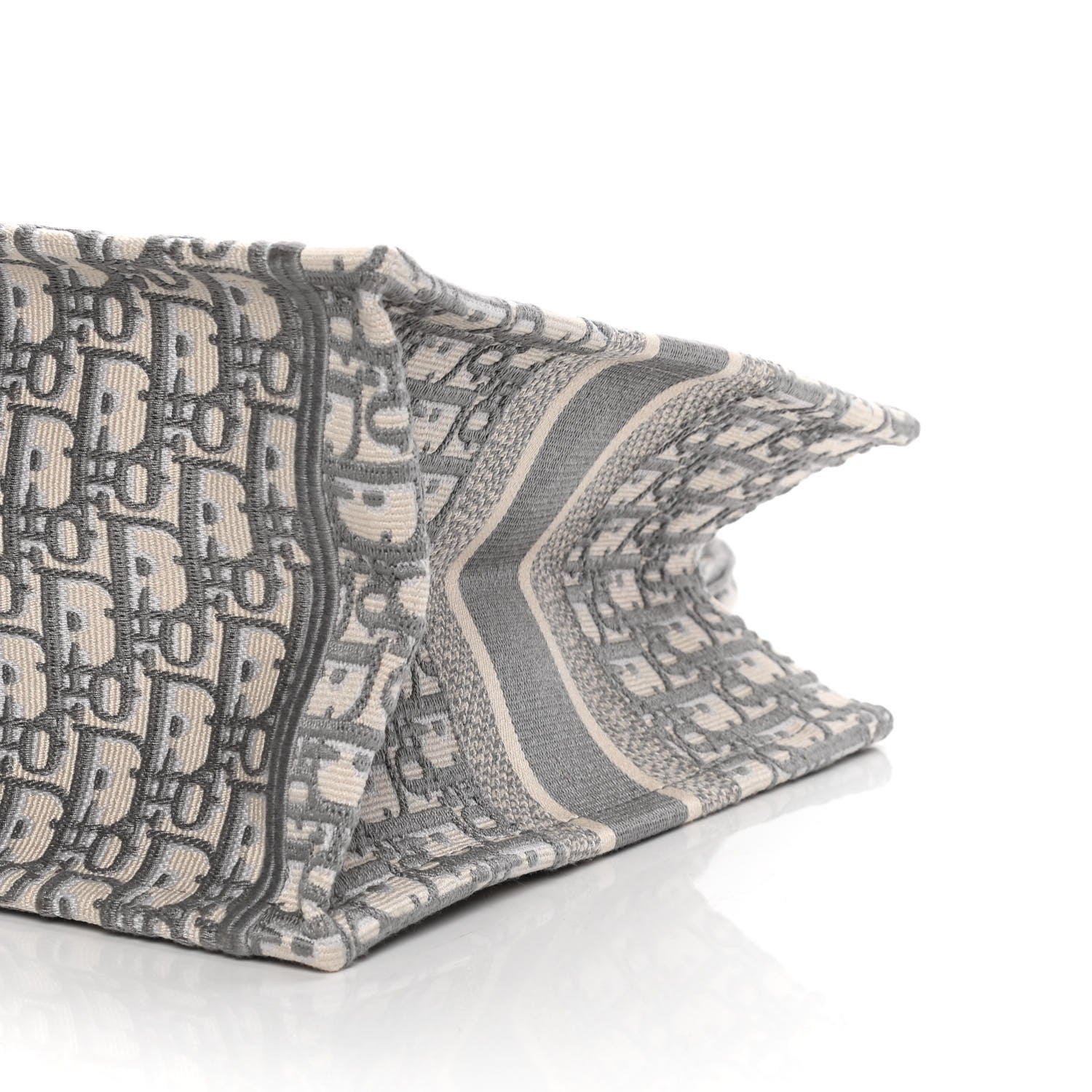 Christian Dior Oblique Medium Book Tote Grey 5 of 7