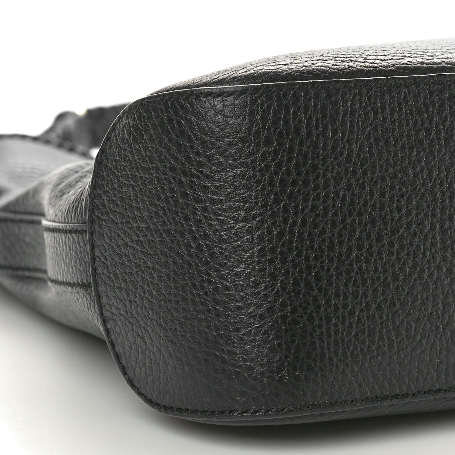 Gucci Pebbled Calfskin Medium Marrakech Hobo Black 9 of 11