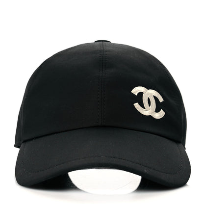 Chanel Cotton CC Cap Hat Black 2 of 6