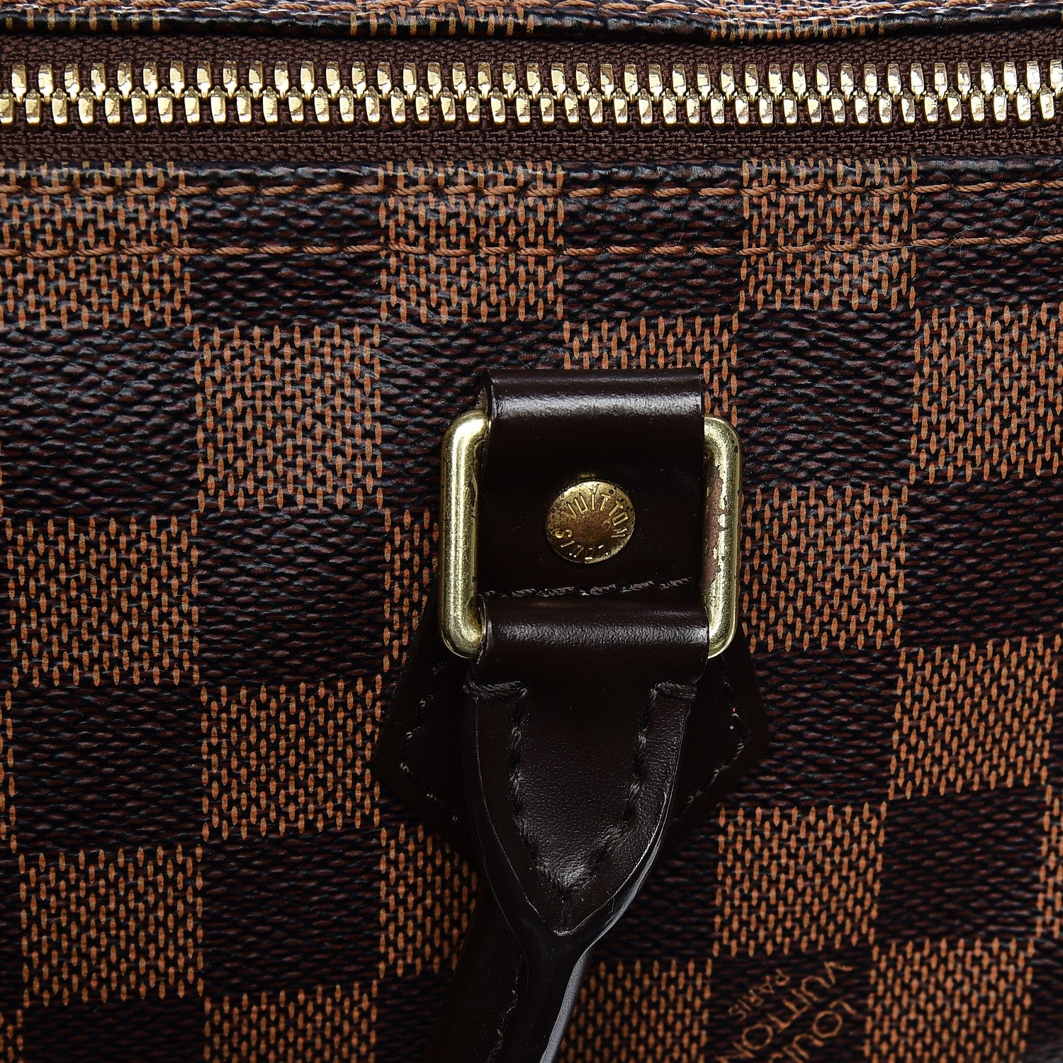 Louis Vuitton Damier Ebene Speedy Bandouliere 30 14 of 15