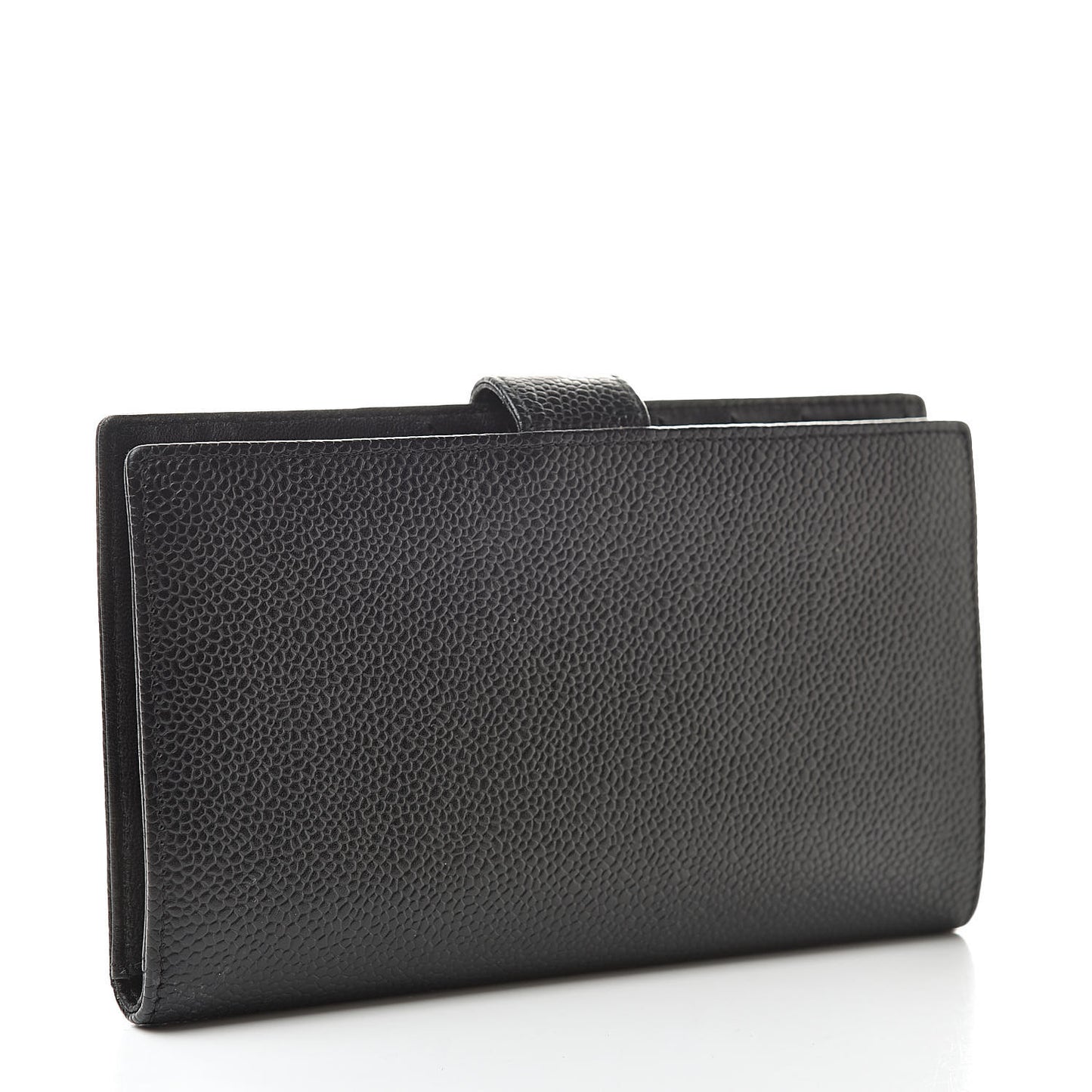Caviar Timeless CC French Wallet Black