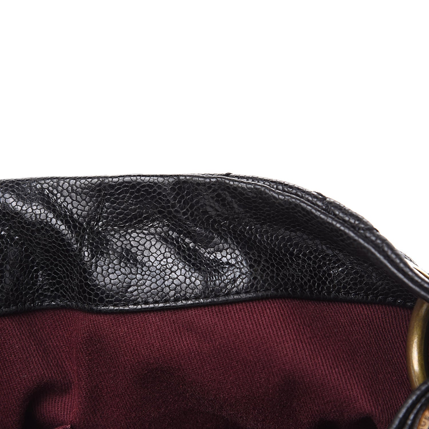 Chanel Iridescent Caviar Quilted Tote Black 8 of 12