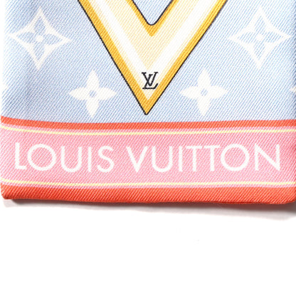 Louis Vuitton Silk Monogram Minimalle Bandeau Pink 2 of 3