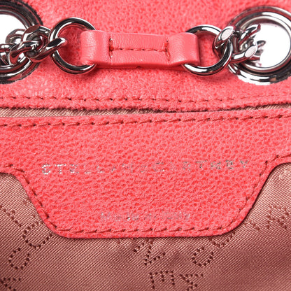 Stella McCartney Shaggy Deer Quilted Mini Falabella Backpack Pink Fluo 6 of 7