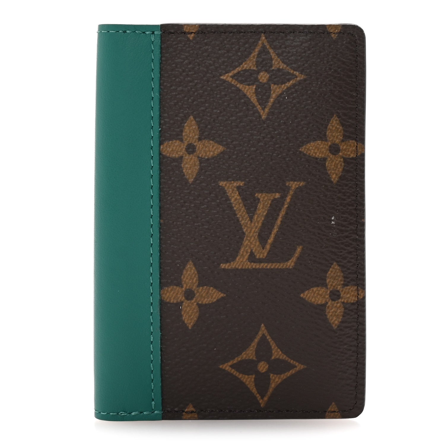 Louis Vuitton Monogram Macassar Pocket Organizer NM Borneo Green 1 of 7