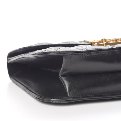 Christian Dior Lambskin Cannage Large Dioraddict Flap Bag Black 7 of 10