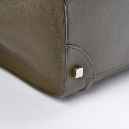 Celine Smooth Calfskin Mini Luggage Khaki 25 of 28