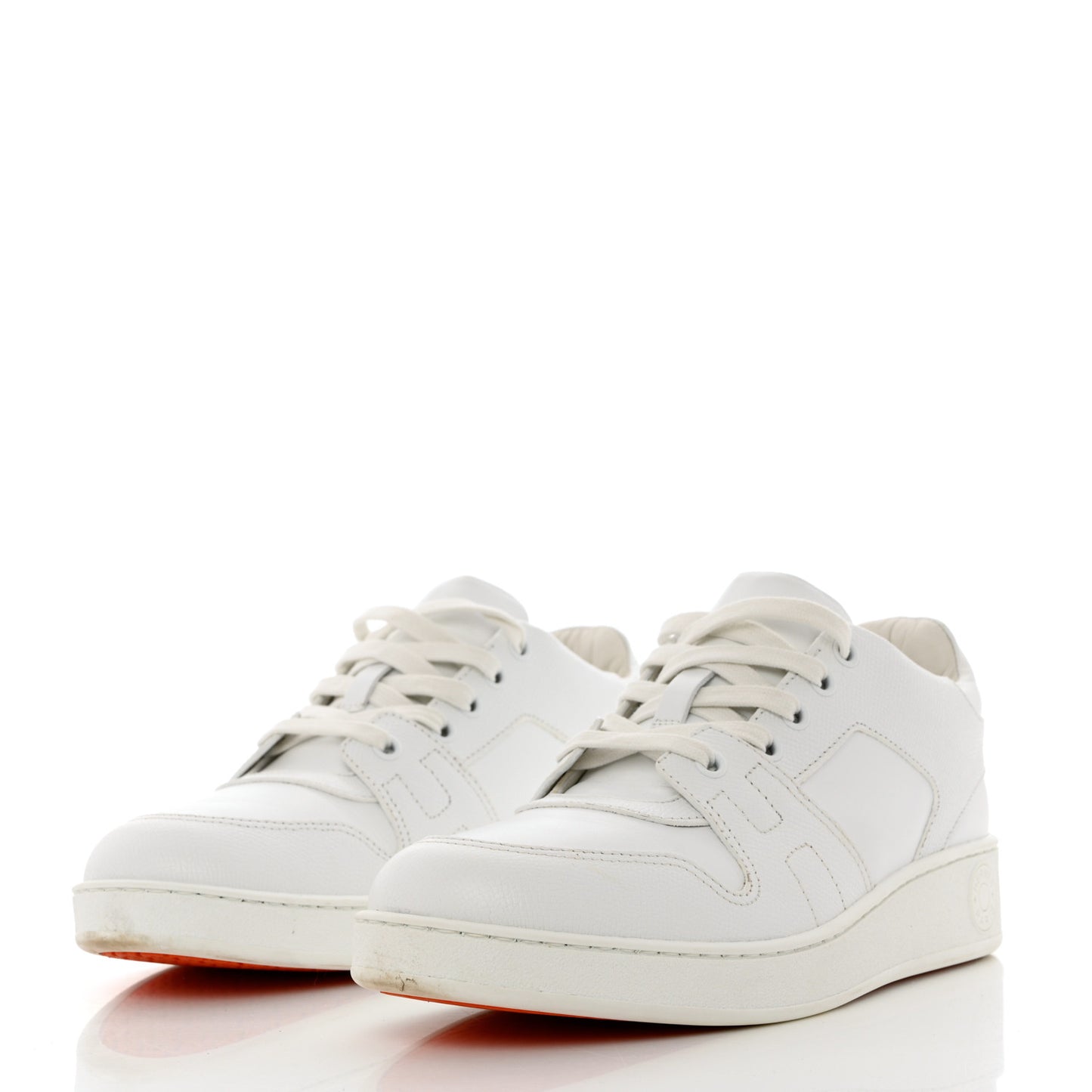Epsom Calfskin Womens Free Sneakers 37 White