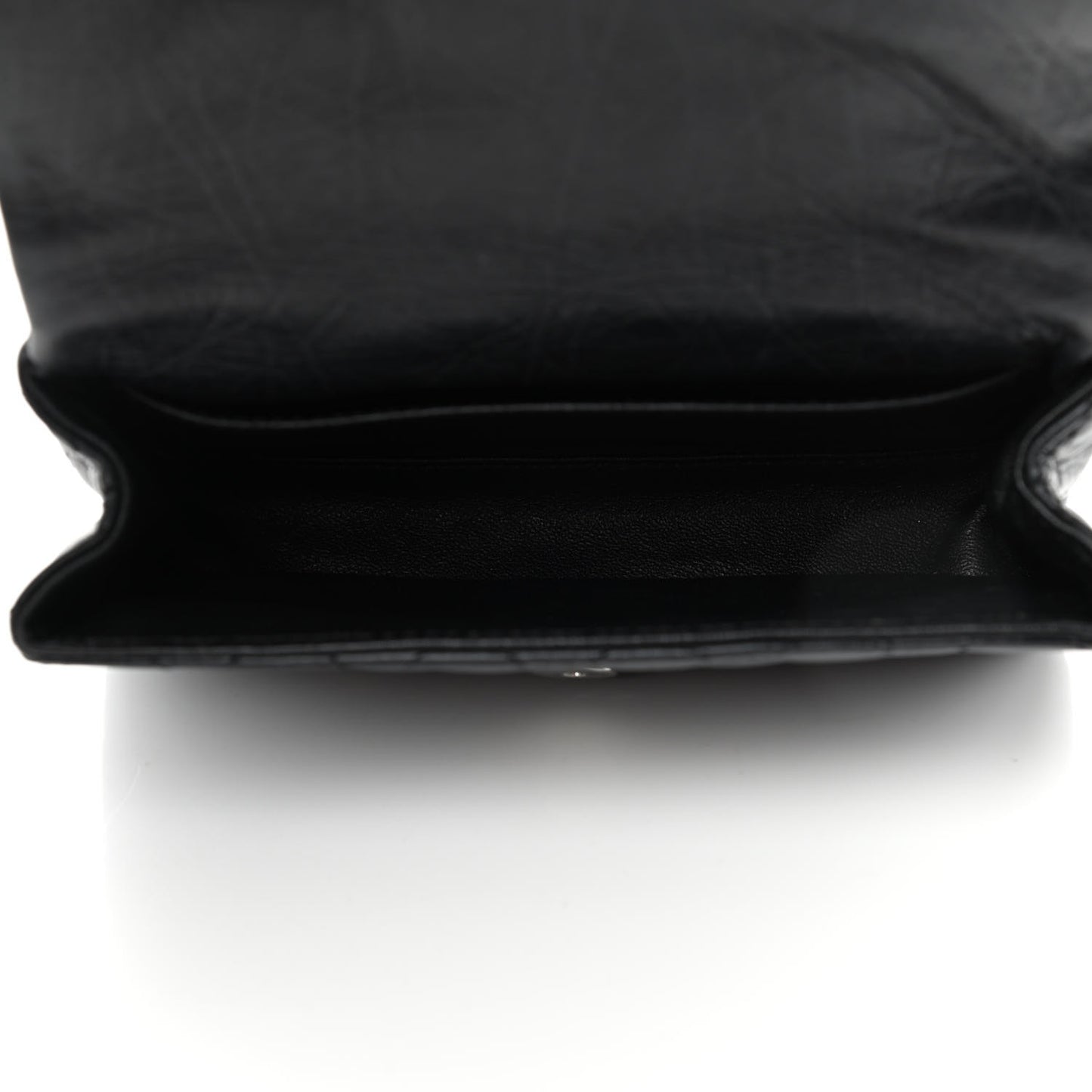 Calfskin Quilted 2.55 Reissue Flap Belt Bag Clutch Black