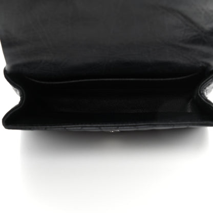 Chanel Calfskin Quilted 2.55 Reissue Flap Belt Bag Clutch Black 4 of 4