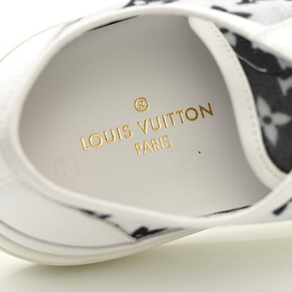 Louis Vuitton Technical Fabric Calfskin Monogram Stellar Sneakers 39 Black 7 of 11