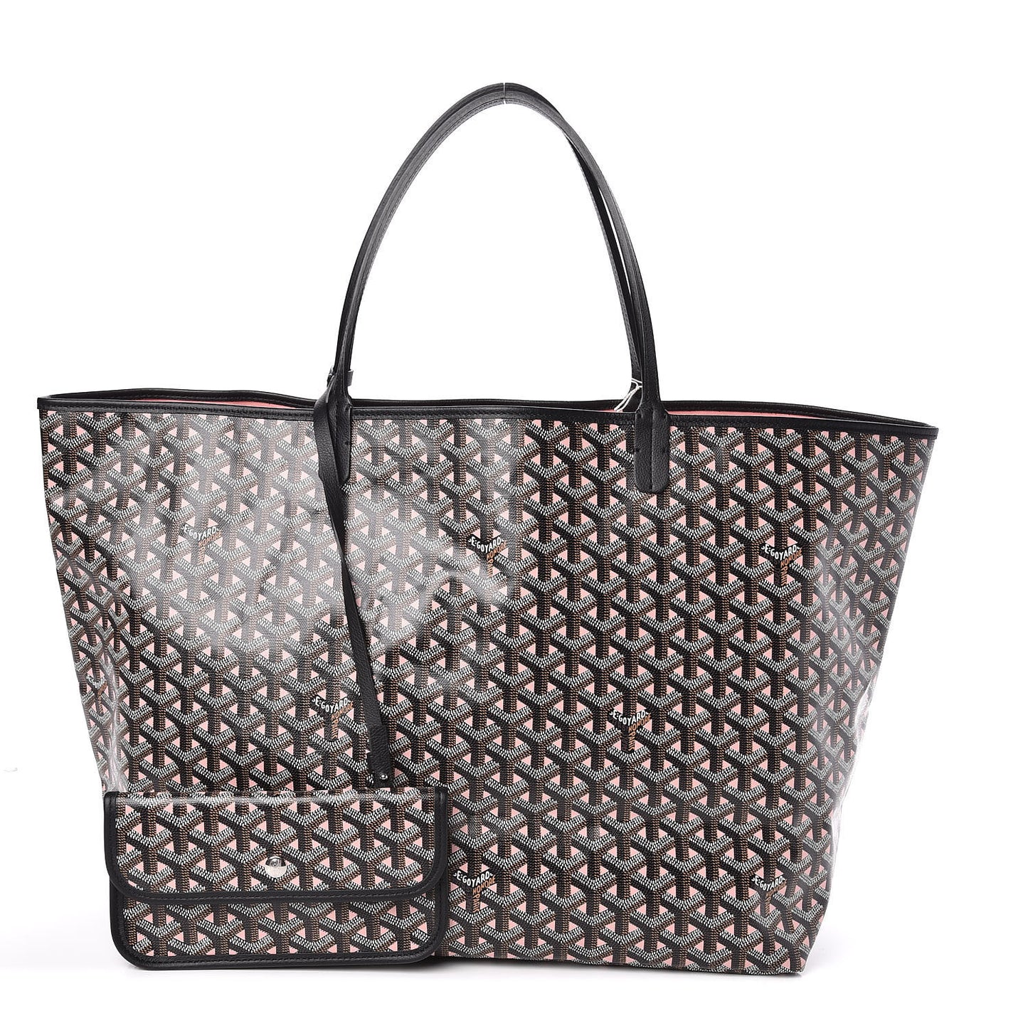 Goyardine Saint Louis Claire Voie GM Black Pink