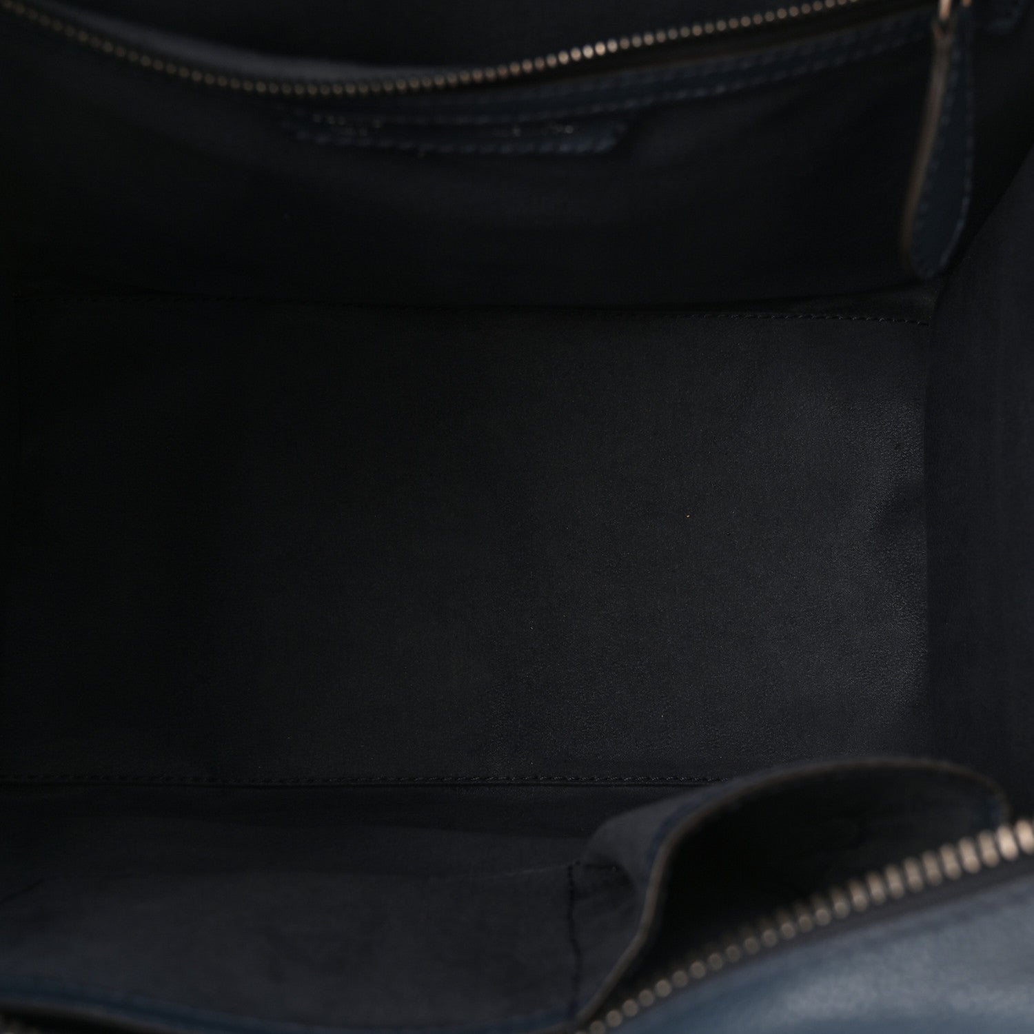 Celine Drummed Calfskin Mini Luggage Orage 5 of 9