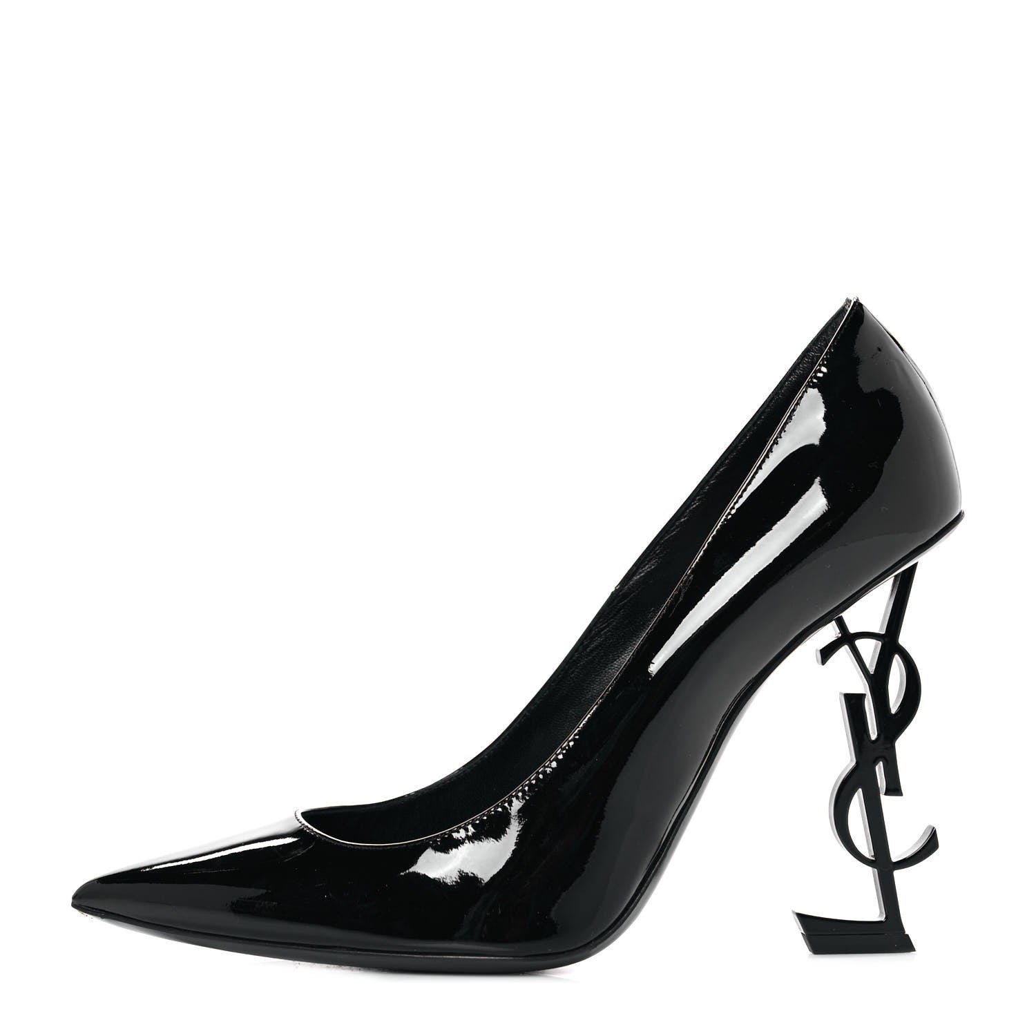 Saint Laurent Patent Opyum 110 Pumps 41.5 Black 1 of 9