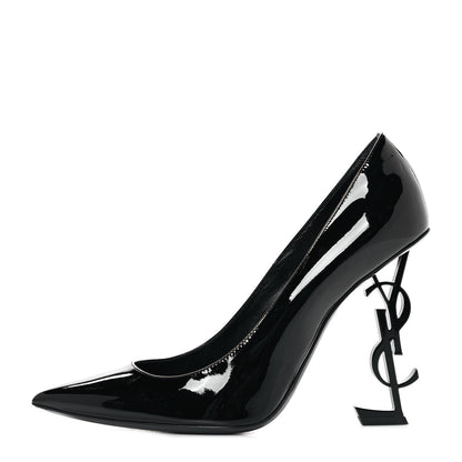 Saint Laurent Patent Opyum 110 Pumps 41.5 Black 1 of 9