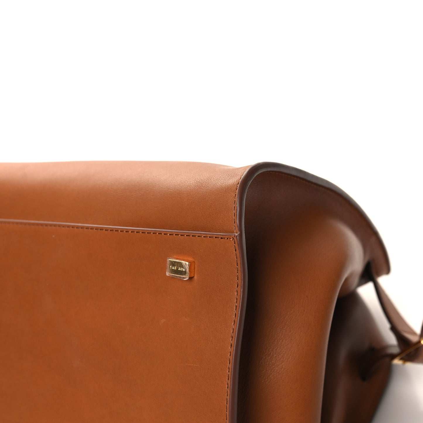 Polished Saddle Calfskin Soft Margaux 15 Cuir