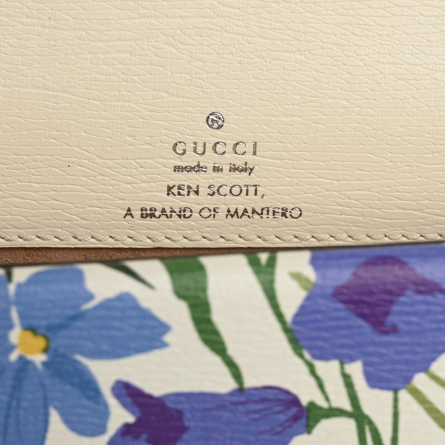 Gucci X KEN SCOTT New Shangai Calfskin Jardin D'Avril Floral Print Super Mini Dionysus Shoulder Bag Ivory Pink 6 of 10