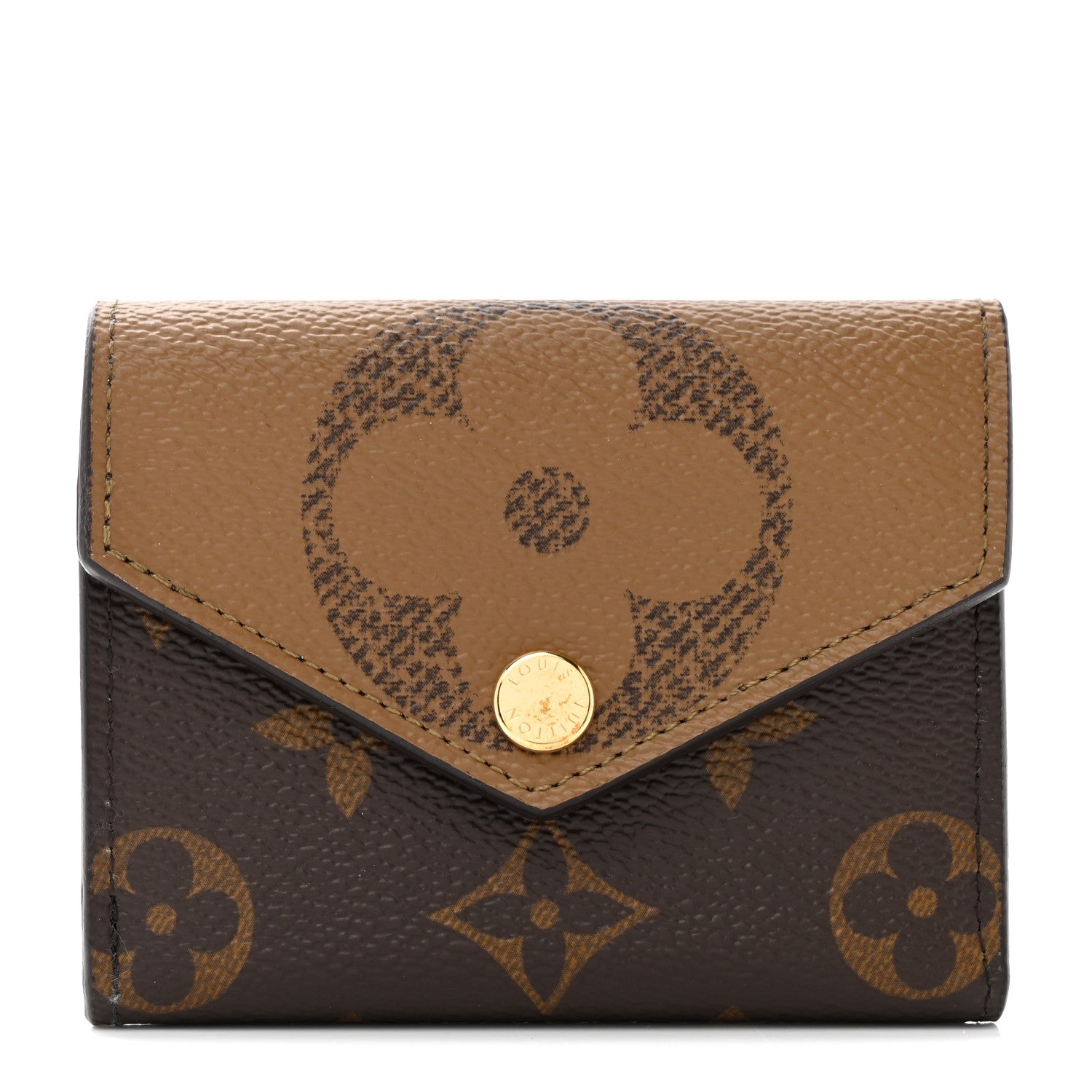Louis Vuitton Reverse Monogram Giant Zoe Wallet 1 of 8