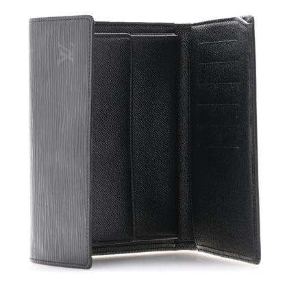 Louis Vuitton Epi Porte Tresor Etui Papiers Wallet Black 5 of 11