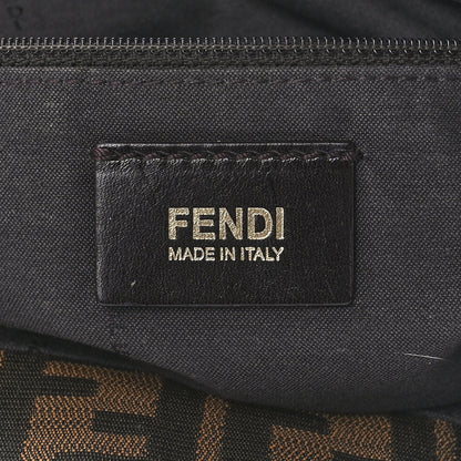 Fendi Zucca Patent Large Mia Shoulder Flap Tobacco 6 of 11