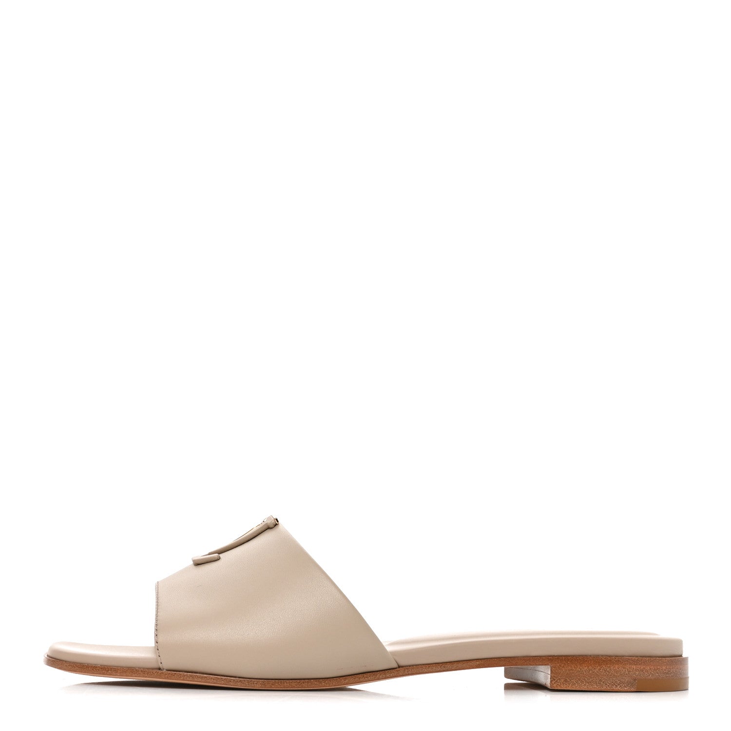 Louis Vuitton LV Mare Flat Mule Sandals 38 Pebble 1 of 9