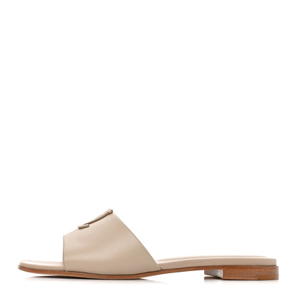 Louis Vuitton LV Mare Flat Mule Sandals 38 Pebble 1 of 9