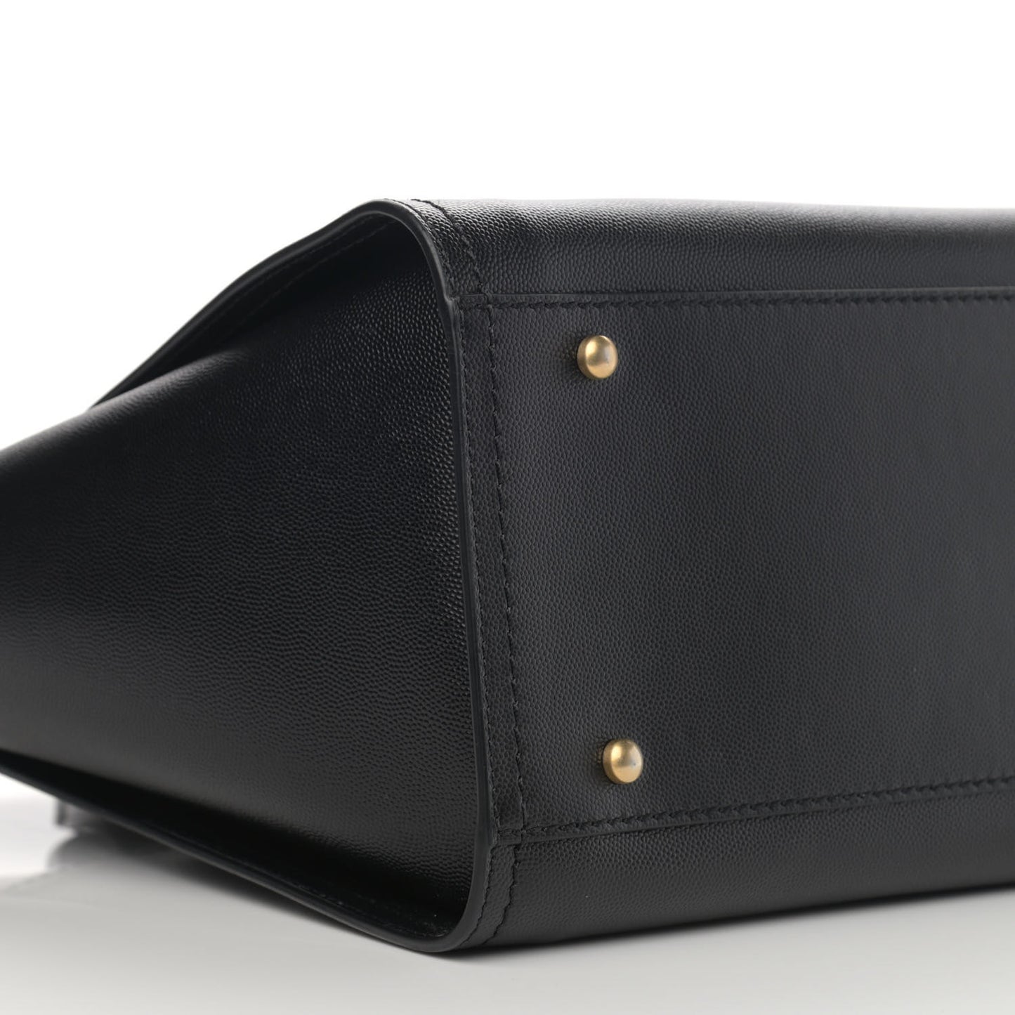 Caviar Small Studded Deauville Tote Black